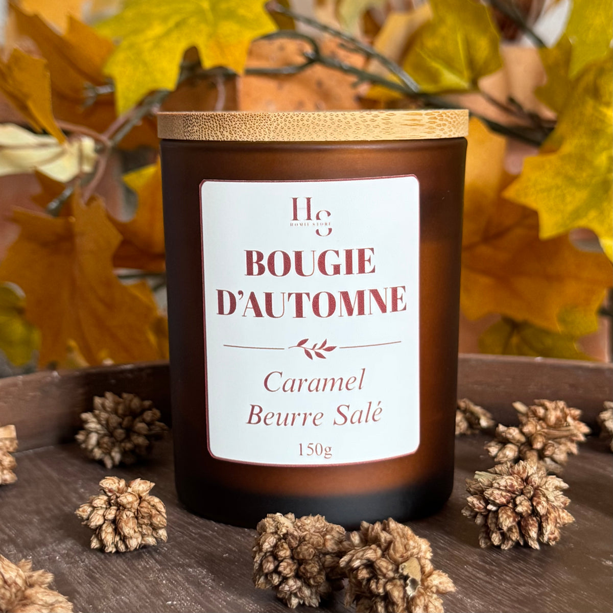 Bougie d’Automne - Caramel Beurre Salé
