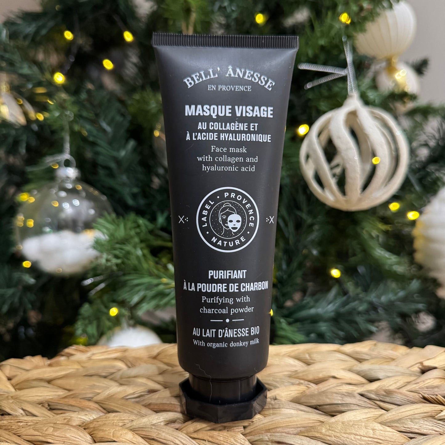 Masque Visage Charbon Lait d'Ânesse Bio 120ml