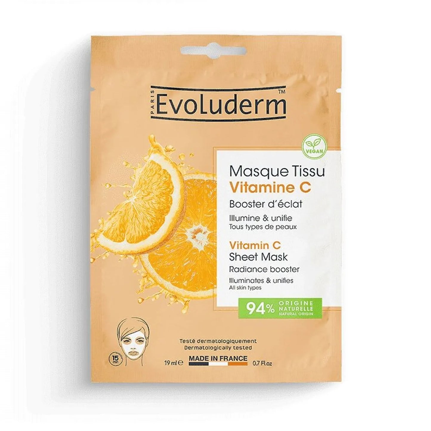 Masque Booster Éclat Vitamine C