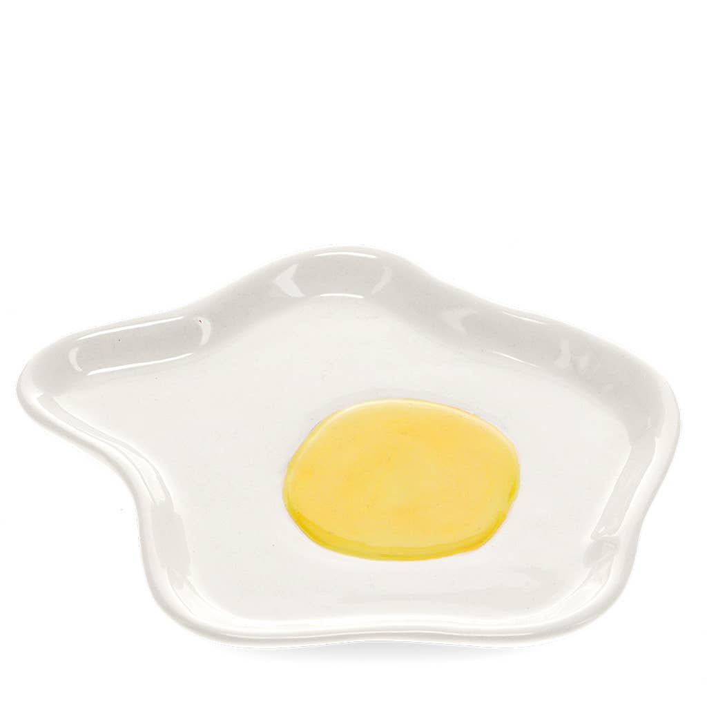Plat décoratif « Œuf au plat »