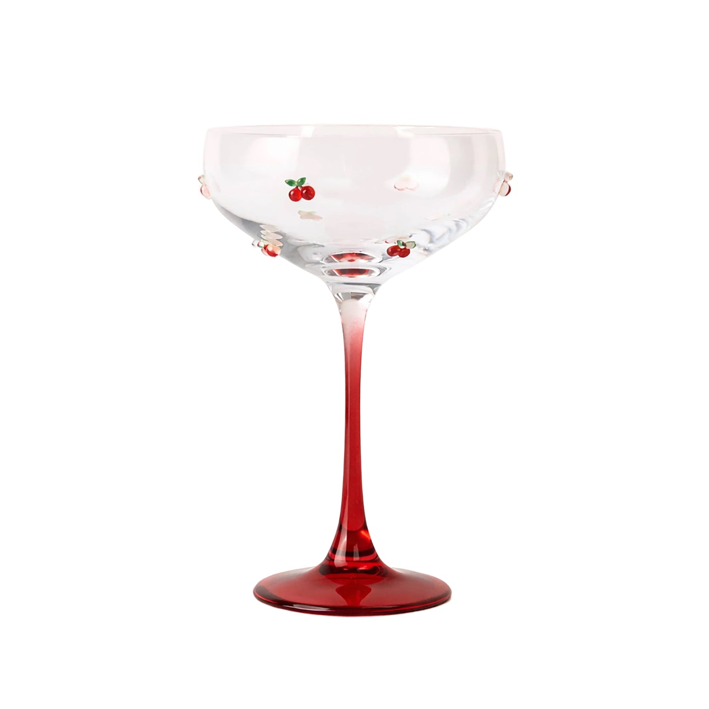 Verre à Champagne Cerises 27cl (Lot de 4)