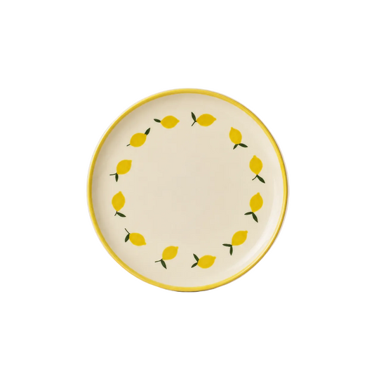 Assiette à Dessert Citrons