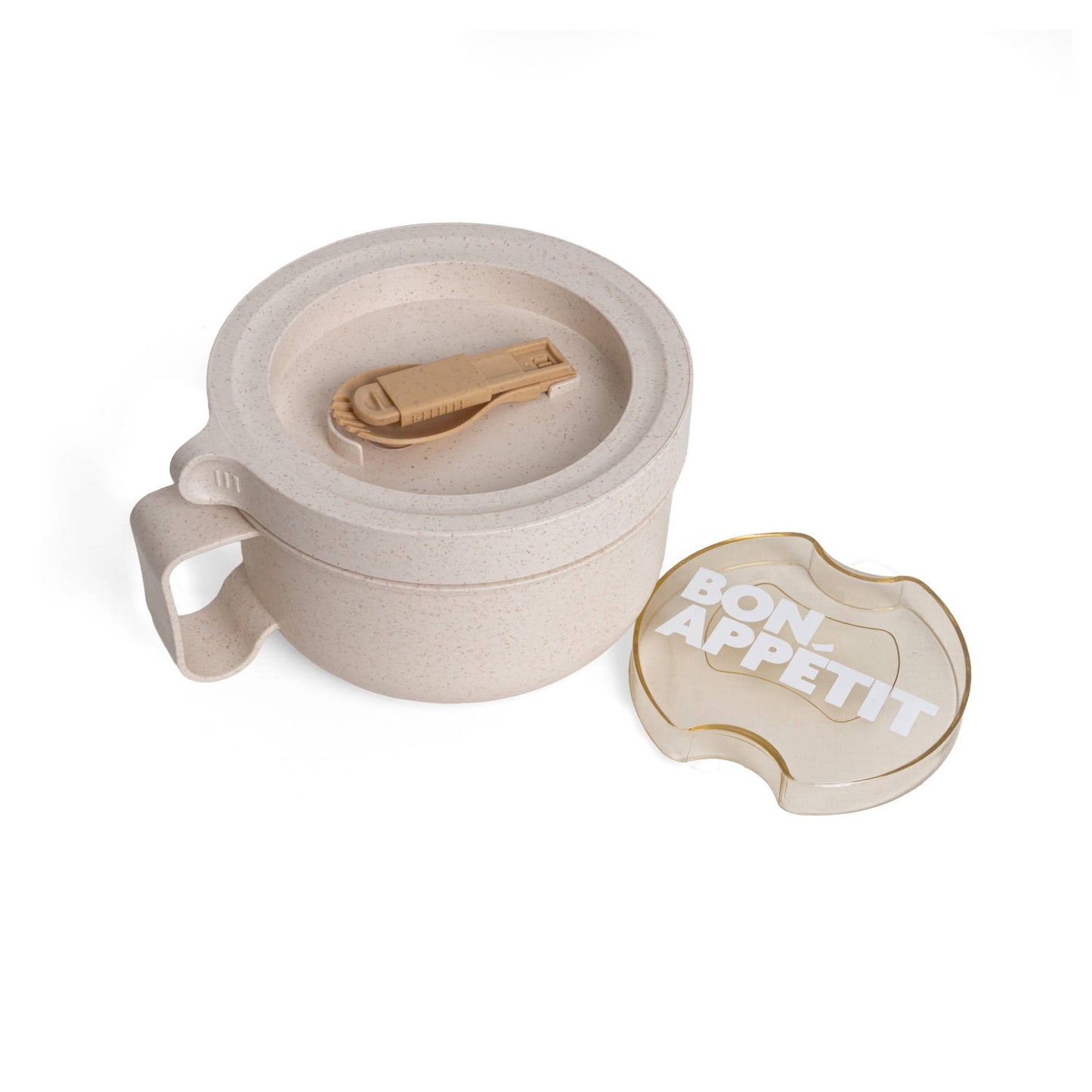 Salad Lunch Box Beige