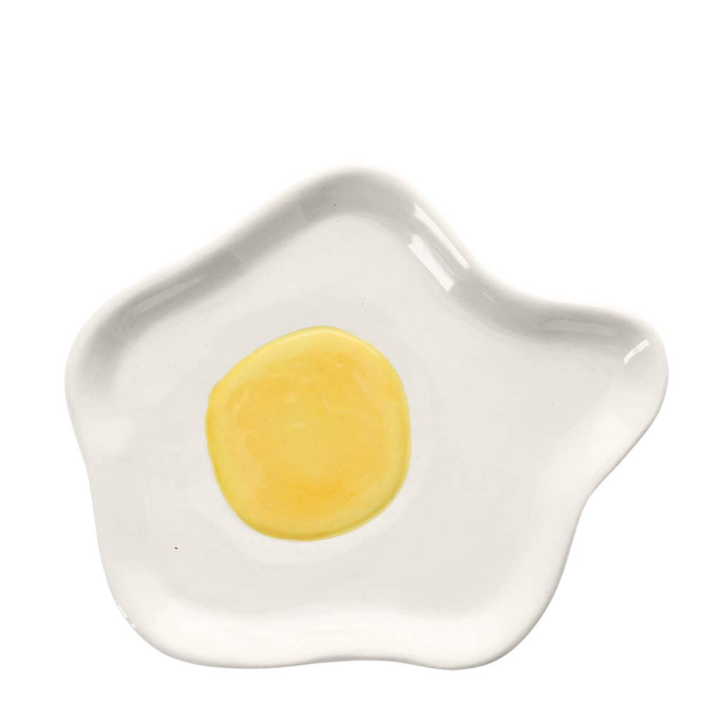 Plat décoratif « Œuf au plat »