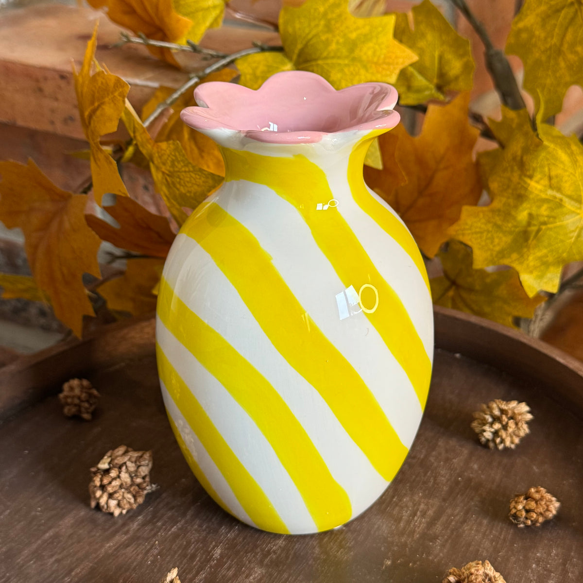 Vase Design Jaune