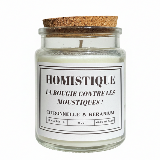 Homistique - La bougie contre les moustiques