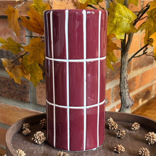 Vase Bordeaux