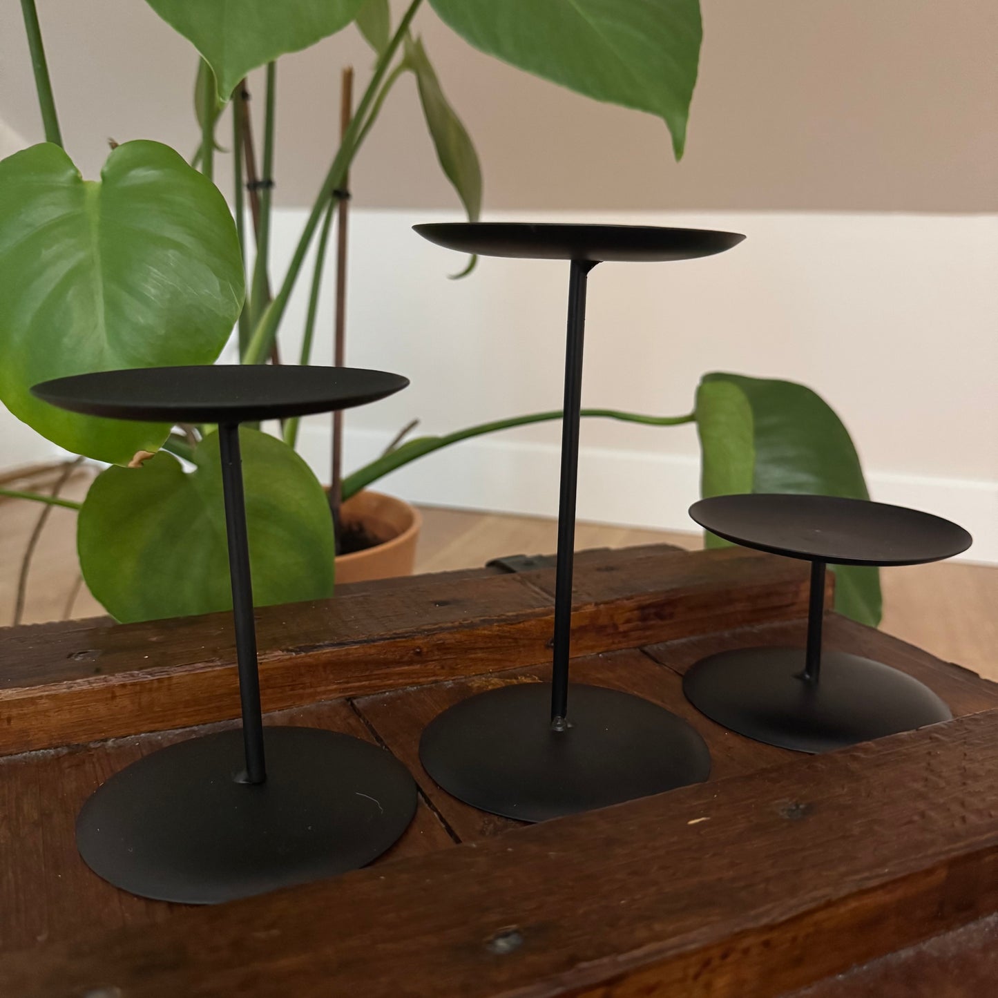 Bougeoirs Élixir (Noirs)