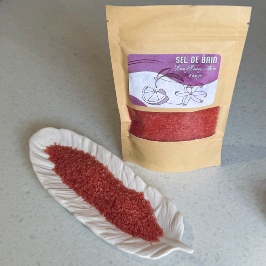 Sel de bain Pourpre