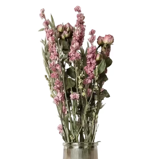 Bouquet fleurs séchées - Rose