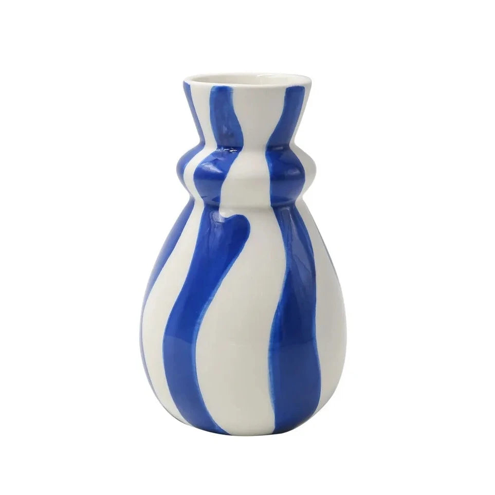 Vase Design Bleu