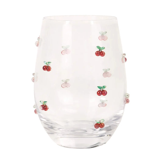 Verre à Eau Cerises 40cl (Lot de 4)