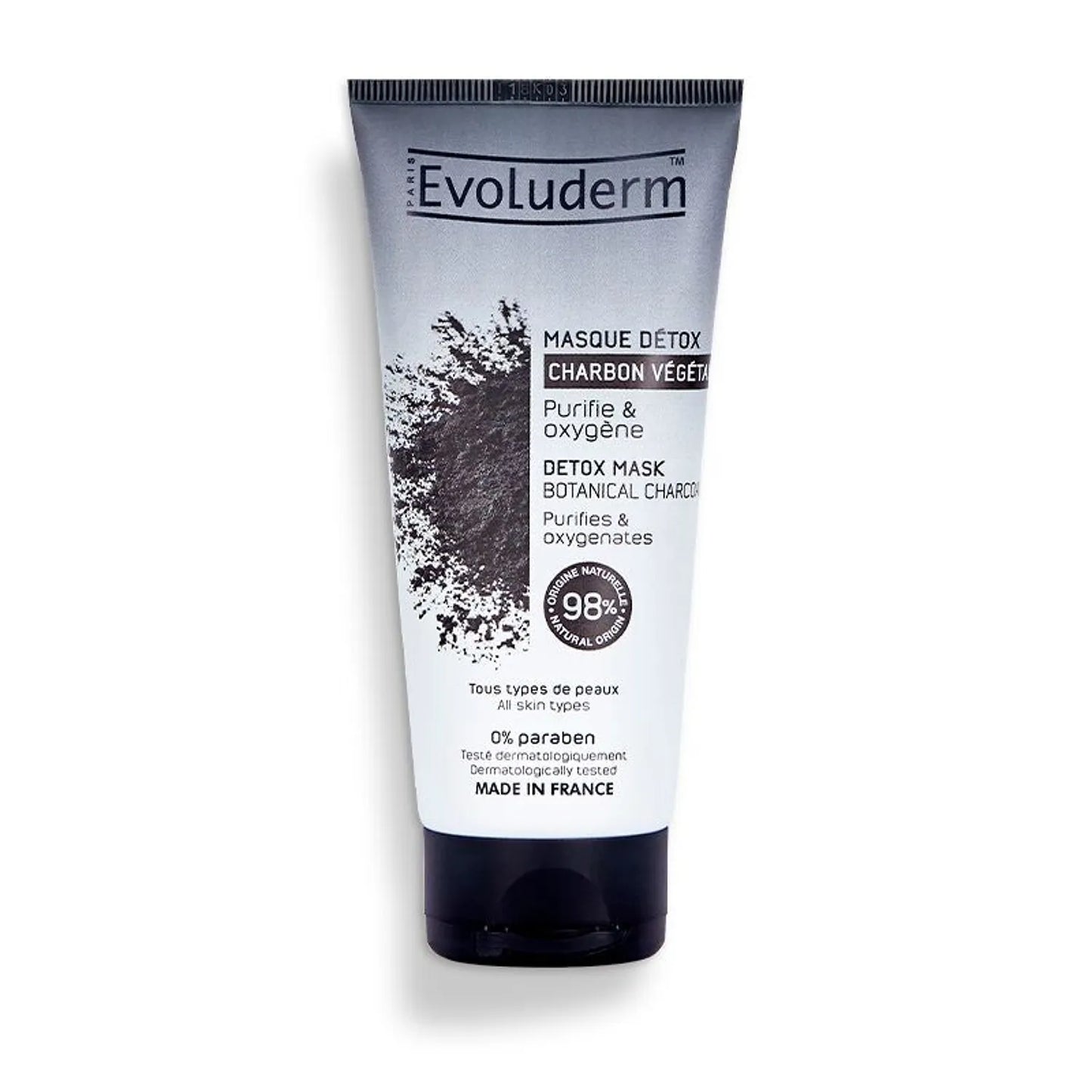 Masque Detox Charbon Végétal Actif 100ml