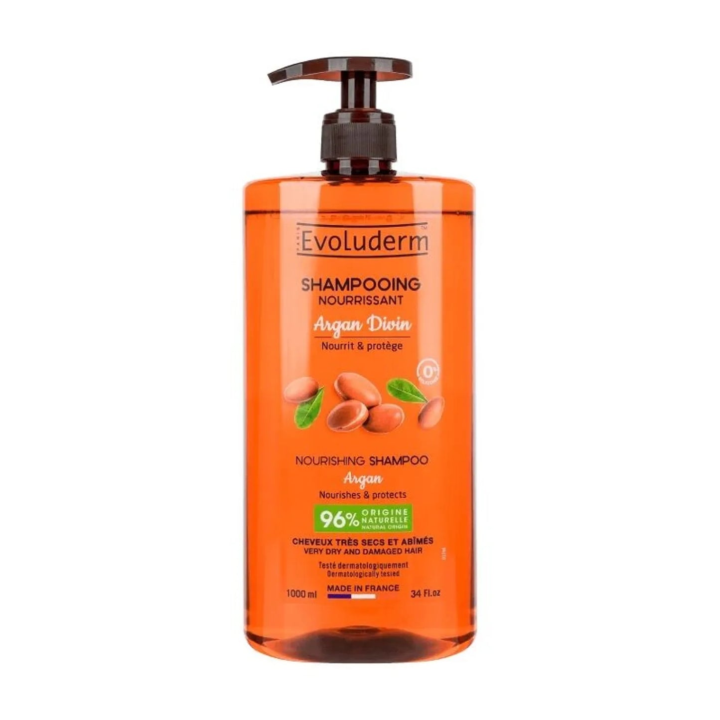 Shampoing Nourrissant Argan Divin 1L
