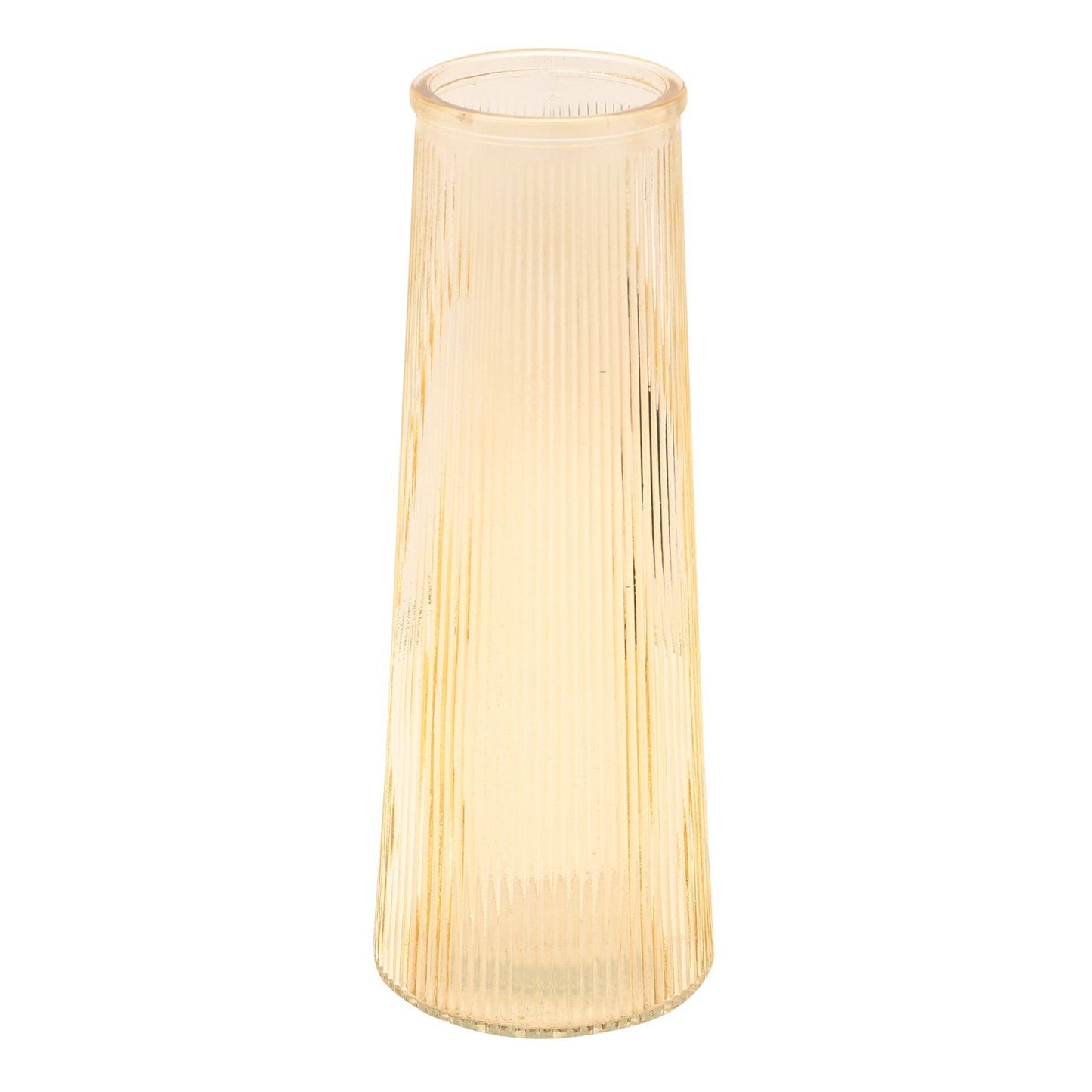 Vase en Verre Doré