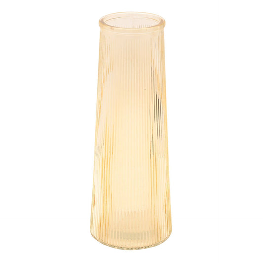 Vase en Verre Doré