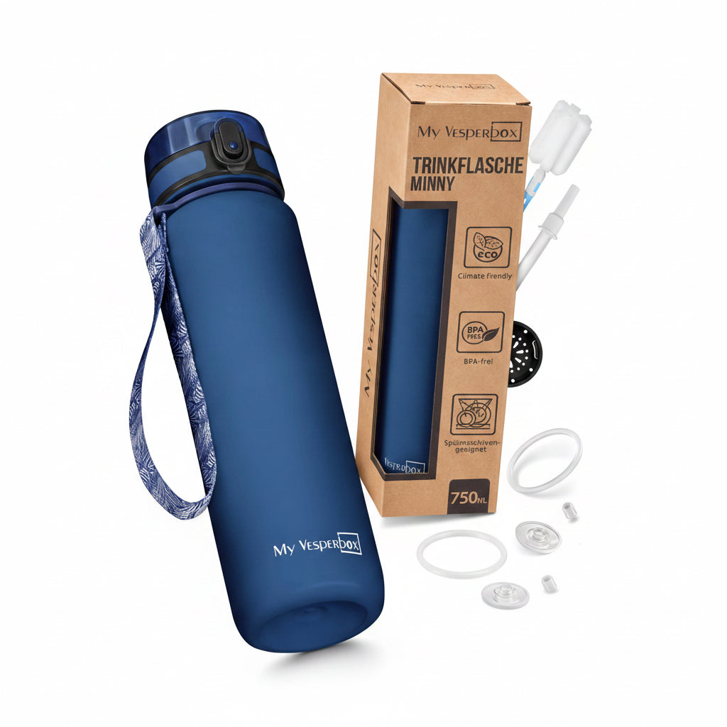 Gourde 750ml - Bleu