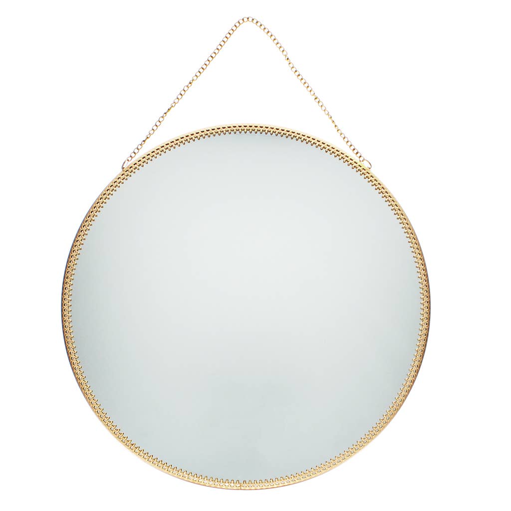 Miroir Doré - 29 cm