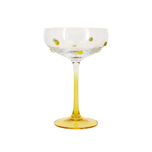 Verre à Champagne Citrons 27cl (Lot de 4)